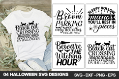 Halloween Quotes SVG, Halloween Shirt &amp; Craft Designs Product Image 1