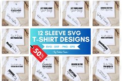 Sleeve T-shirt Designs SVG Bundle, Sleeve T-shirt Product Image 1