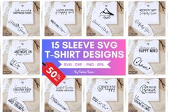 Sleeve T-shirt Designs SVG Bundle, Sleeve T-shirt Product Image 1