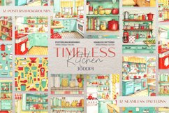 Retro Kitchen Posters and Patterns Product Image 1