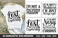 Sarcastic Quotes SVG Bundle , Sarcastic Shirt &amp; Craft Design Product Image 4