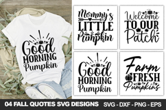 Fall Quotes SVG Bundle | Fall Shirt &amp; Craft Designs - Fall Product Image 8