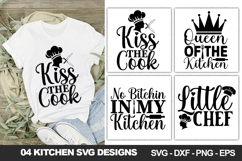 Kitchen Quotes SVG, Kitchen Towel &amp; Craft Designs Product Image 1
