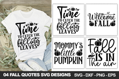 Fall Quotes SVG Bundle | Fall Shirt &amp; Craft Designs - Fall Product Image 6