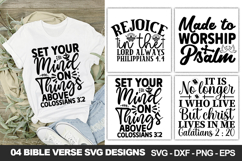 Bible Verse SVG Bundle - Bible Verse SVG Design Product Image 5
