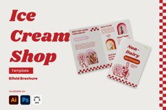 Ice Cream Shop - Bifold Brochure Product Image 1