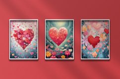 Hearts &amp; Flowers Posters and Patterns Product Image 3