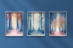 Pastel Forest 12 Digital Papers/Posters Product Image 6