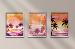 Watercolor Boho Sunset Product Image 6