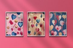 Valentine Brushstrokes Wall Art and Patterns Product Image 3