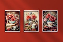 Vintage Cups, Books and Flowers Pack Product Image 3