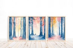 Pastel Forest 12 Digital Papers/Posters Product Image 5