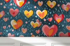 Hearts &amp; Flowers Posters and Patterns Product Image 10