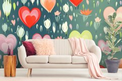 Hearts &amp; Flowers Posters and Patterns Product Image 9