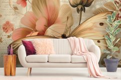 Romantic Nature Flowers and Butterflies 12 Digital Papers/Po Product Image 4