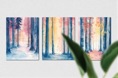 Pastel Forest 12 Digital Papers/Posters Product Image 7