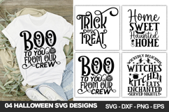 Halloween SVG Bundle, Halloween Shirt &amp; Craft Designs Product Image 4