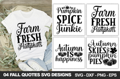 Fall Quotes SVG Bundle | Fall Shirt &amp; Craft Designs - Fall Product Image 4