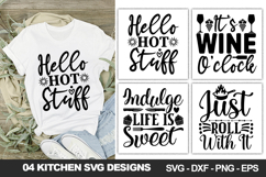 Kitchen Quotes SVG, Kitchen Towel &amp; Craft Designs Product Image 1