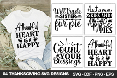 Thanksgiving Quotes SVG Bundle, Thanksgiving Shirt &amp; Craft D Product Image 4