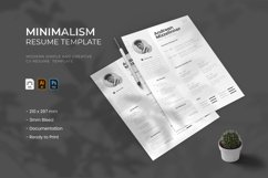Minimalism - Resume Product Image 1