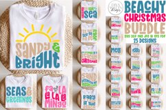 Beachy Christmas Retro Winter SVG Bundle Product Image 1