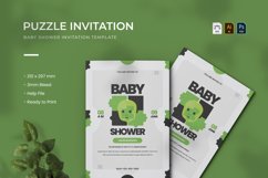 Puzzle - Baby Shower Invitation Product Image 1