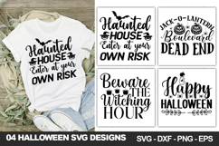 Halloween SVG Bundle, Halloween Shirt &amp; Craft Designs Product Image 6