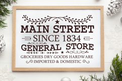 Main street since 1834 general SVG, Farmhouse Home Sign Product Image 1