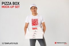 Pizza Box Mock-Up Set Product Image 1
