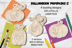Halloween Pumpkins Ornament Laser Scoring Vol. 2 Product Image 1
