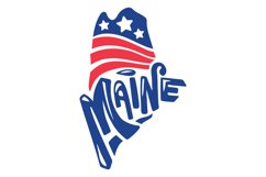 Maine SVG Cut Files Product Image 3