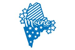 Maine SVG Cut Files Product Image 4