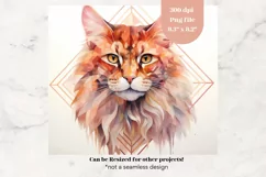 Maine Coon Tumbler Wrap Cat Tumbler Sublimation Designs 