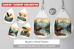Earring Majestic Animal Posters Product Image 1
