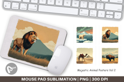Mouse Pad Majestic Animal Posters Product Image 1