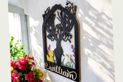 Majestic Deer Arch Key Holder Laser Cut Files &amp; SVG Files Product Image 6