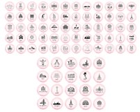 major cities travel instagram highlight icons