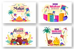12 Makar Sankranti Celebration Illustration Product Image 2