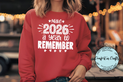 2026 Year to Remember, Happy New Year SVG &amp; Sublimation Product Image 4