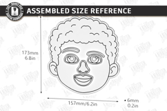 Make a Face Wooden Puzzle Laser Cut Bundle | Kids Laser |CNC Product Image 19