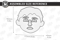 Make a Face Wooden Puzzle Laser Cut | Kids Laser |Montessori Product Image 2