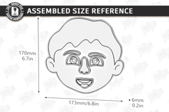 Make a Face Wooden Puzzle Laser Cut Bundle | Kids Laser |CNC Product Image 6