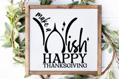Thanksgiving make a wish svg, wishbone turkey svg Product Image 3
