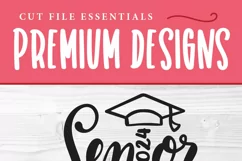 Craft unforgettable graduation apparel with the Class of 2024 graduating senior SVG. Begin your creative journey now and make your graduation truly special.