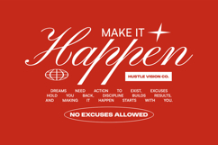 Minimal Typography Streetwear | Motivational Quotes Product Image 1