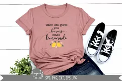 When Life Gives You Lemons Make Lemonade | Lemon SVG Product Image 5