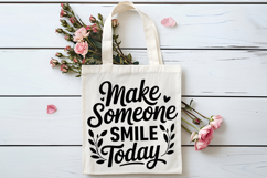 Make Someone Smile Today SVG | Be Kind SVG | Kindness SVG Product Image 4