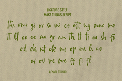 Make Things - Sans and Script Font Duo Typeface Product Image 3