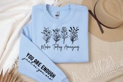 Make today amazing Sleeve SVG Design Product Image 3